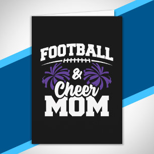 Football and Cheer Mum - High School Sports Card