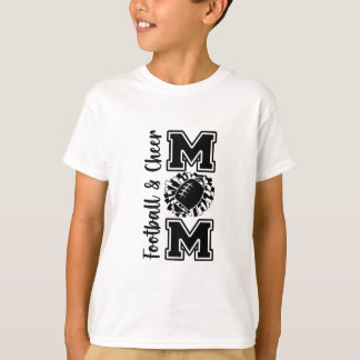 Football and Cheer Mum T-Shirt