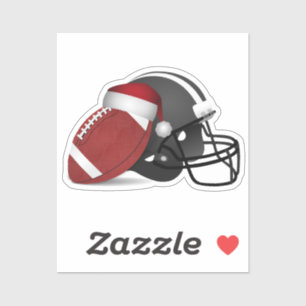 Football and Football Helmet Christmas