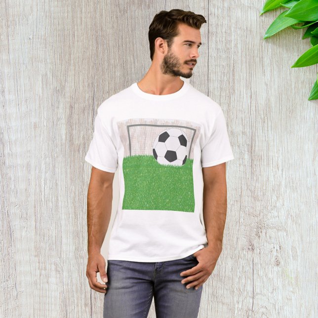 Football And Goal T-Shirt (Creator Uploaded)