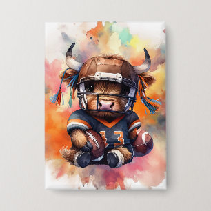 Football And Highland Cows