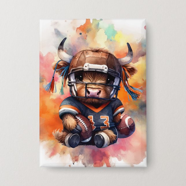Football And Highland Cows (Front)