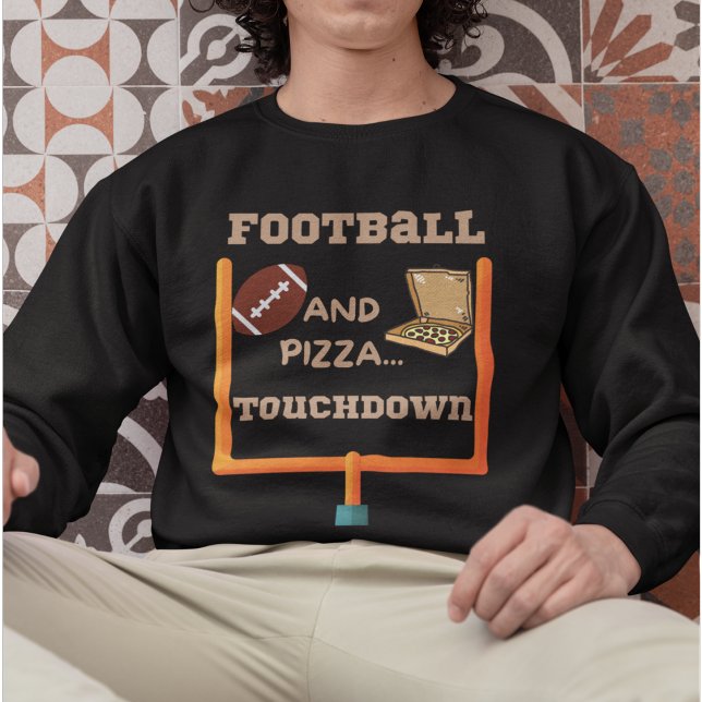 Football and Pizza Sweatshirt (Creator Uploaded)