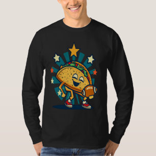 Football And Tacos Football T-Shirt