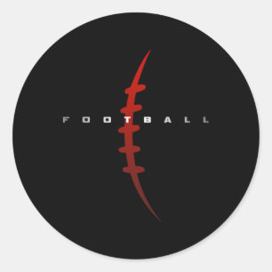 Football Apparel - Football 2 Classic Round Sticker