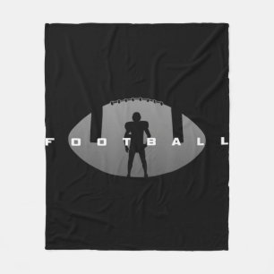 Football Apparel Football Fleece Blanket