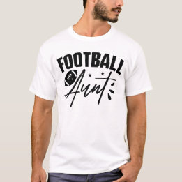 Football Aunt Customisable Shirt