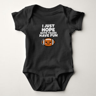 Football Baby Grow Bodysuit