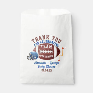 Football Baby Shower Favour Bags