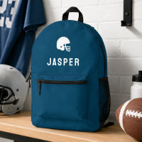 Football Backpack | Custom Player Name Youth Sport