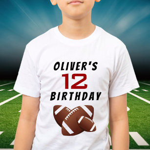 Football Ball Birthday Party Guest of Honor T-Shirt