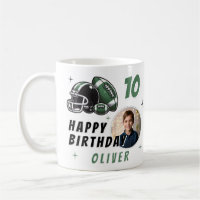 Football Ball Helmet Cartoon Photo Birthday