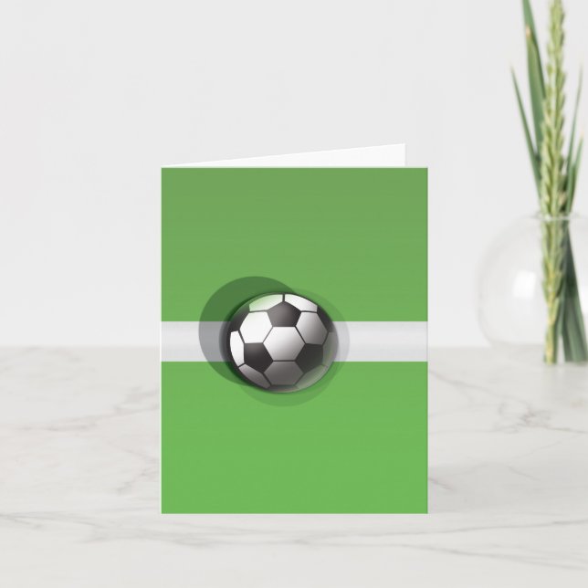 Football Ball Invitation (Front)