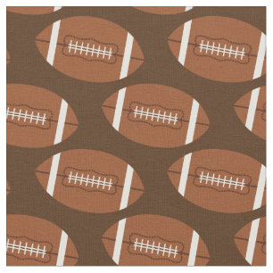 Football Balls Sports Brown Fabric