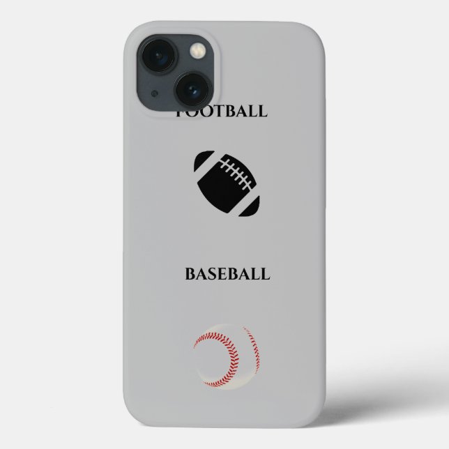 Football/Baseball iPhone/iPad case! Case-Mate iPhone Case (Back)