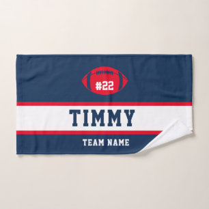 Football beach towel