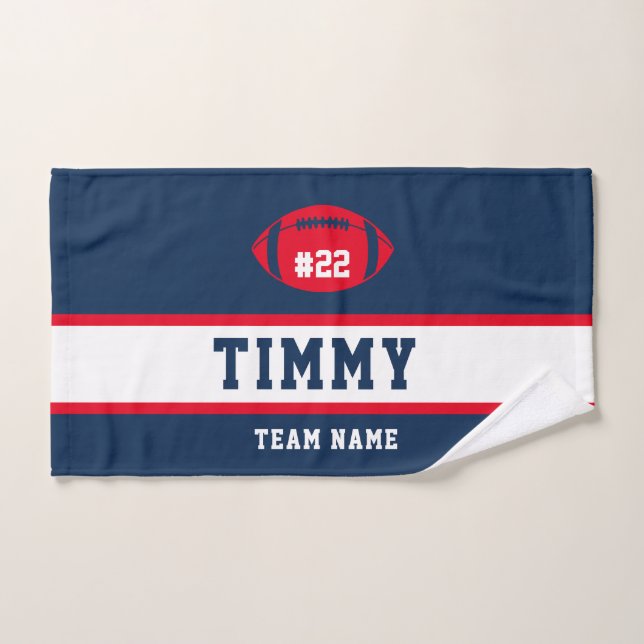 Football beach towel  (Hand Towel)