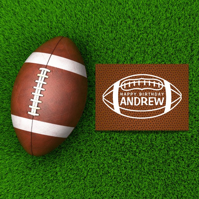 Football Birthday Card (Creator Uploaded)