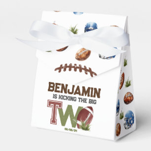 Football Birthday Party Favour Box
