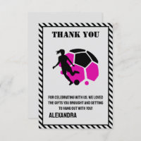 Football Birthday Party, Football Girl Player