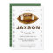Football Birthday Party Invitation