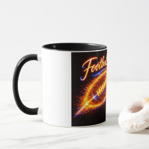 Football Bring the Heat Wrap Around Mug Design F