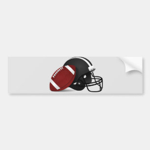 FOOTBALL Car bumper sticker. Sticker