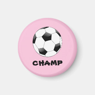 Football Champ Badge Magnet