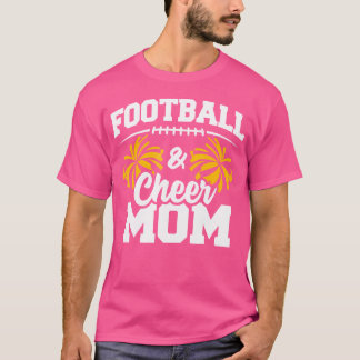 Football Cheer Mum High School Cheerleader Cheerle T-Shirt