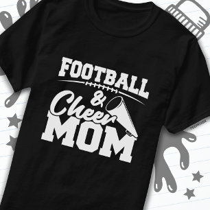 Football Cheer Mum High School Sports Cheerleading T-Shirt
