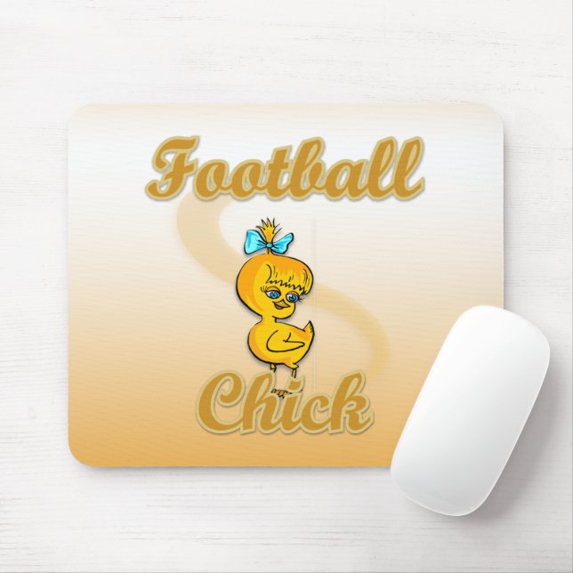 Football  Chick Mouse Pad (With Mouse)