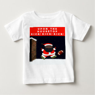 Football Christmas Baby T-Shirt