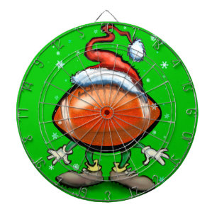 Football Christmas Dartboard