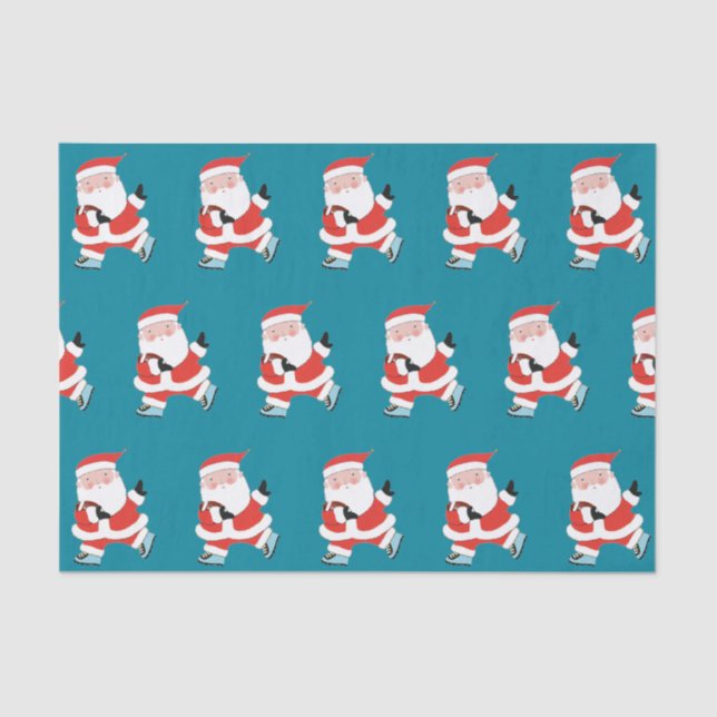 Football Christmas Gift Tissue Paper (Front)