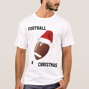 Football & CHRISTMAS T-Shirt