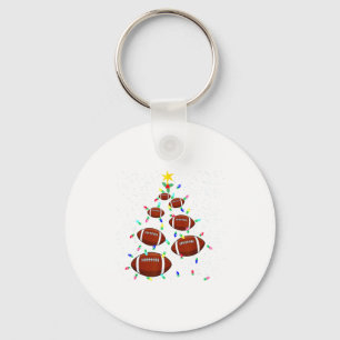 Football Christmas Tree Light Xmas Football Boys G Key Ring
