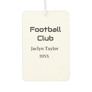 FOOTBALL CLUB FIFA WORLD CUP NAME YEAR PARTY CAR AIR FRESHENER