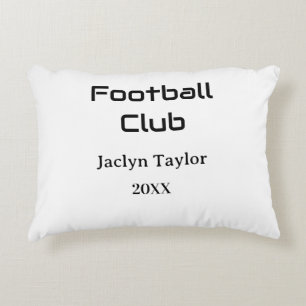 FOOTBALL CLUB FIFA WORLD CUP NAME YEAR PARTY DECORATIVE CUSHION