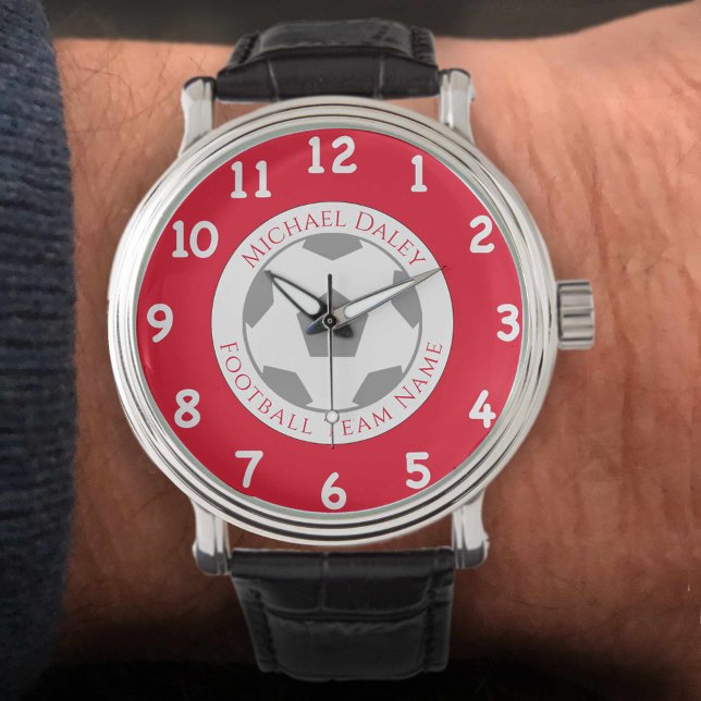 Football Club Supporter's Personalised Fan Watch (Creator Uploaded)