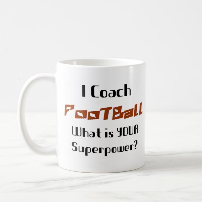 football coach coffee mug (Left)