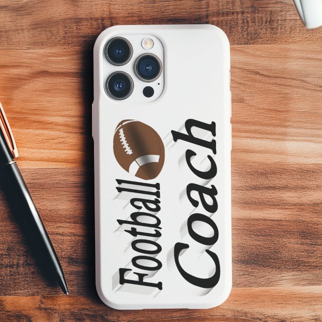 Football Coach  iPhone Case (Creator Uploaded)