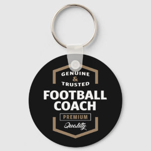 Football Coach Logo Gift Ideas Key Ring