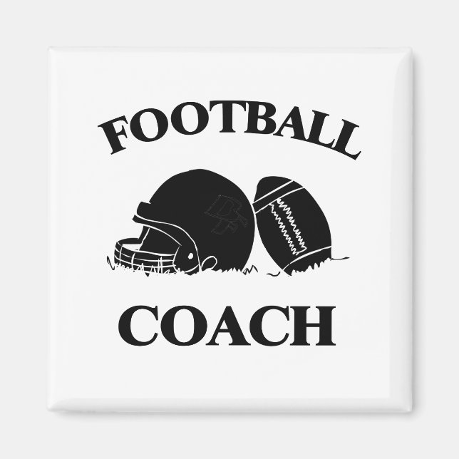 Football Coach Magnet (Front)