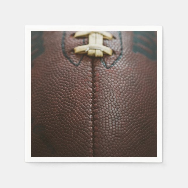 Football Cocktail Napkins  (Front)
