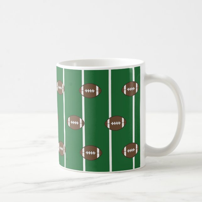 Football Coffee Mug (Right)