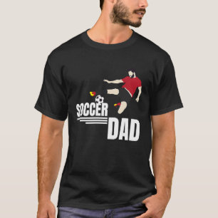 Football Dad Father Soccer Player  T T-Shirt