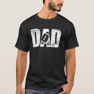 Football Dad Father's Day Gift for Football Dad, C T-Shirt