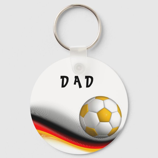 Football Dad Key Ring (Front)