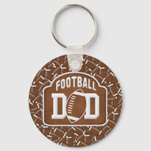 Football Dad Key Ring