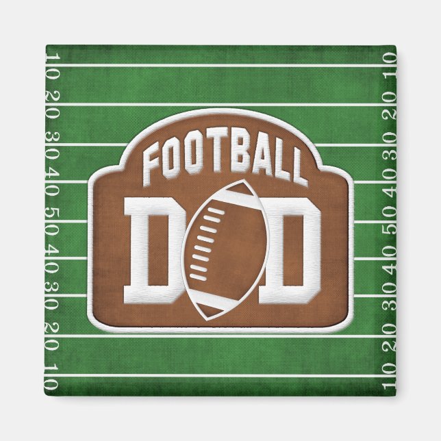 Football Dad Magnet (Front)